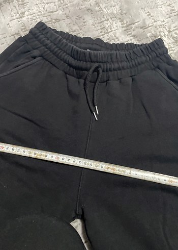 Siyah Rahat Kesim Kadın Eşofman Altı - Görsel 6