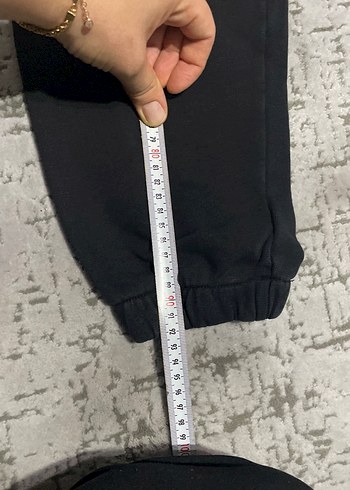 Siyah Rahat Kesim Kadın Eşofman Altı - Görsel 4