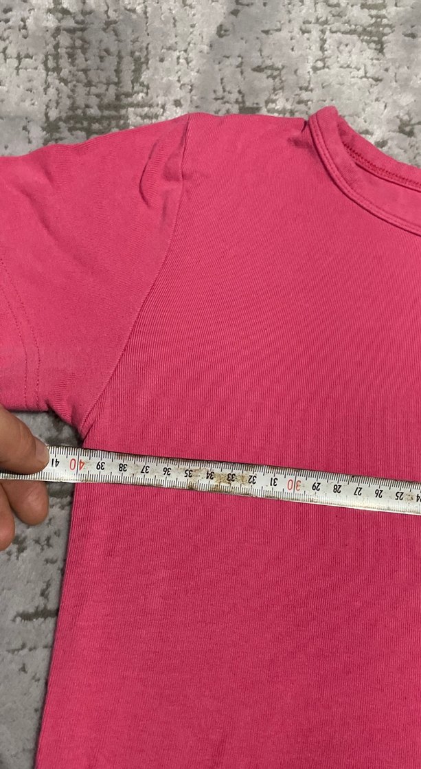 Pembe Kısa Kollu Kadın Tişört - Görsel 3