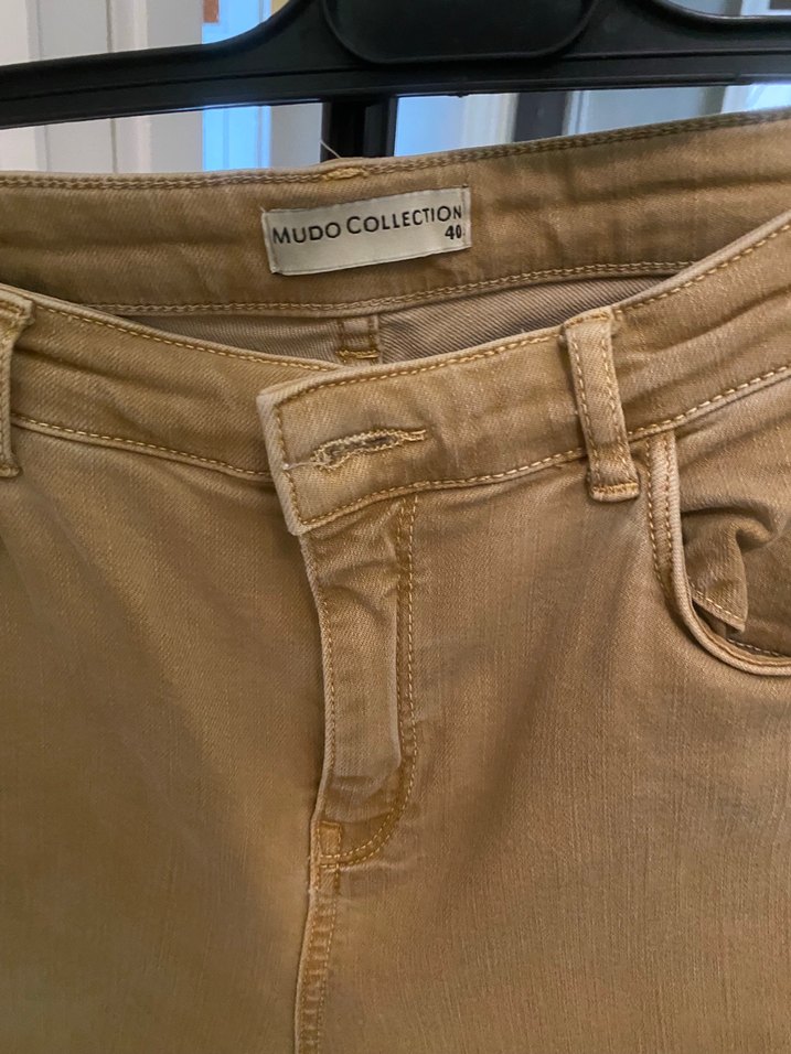 Bej Kadın Skinny Pantolon - Görsel 2