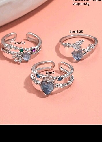Pandora Yüzük set 