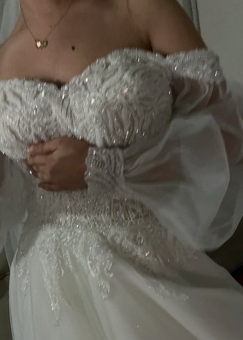 Arya Sposa marka şık tasarım gelinlik - Görsel 11