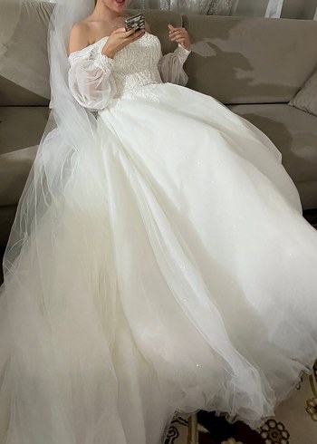 Arya Sposa marka şık tasarım gelinlik - Görsel 8