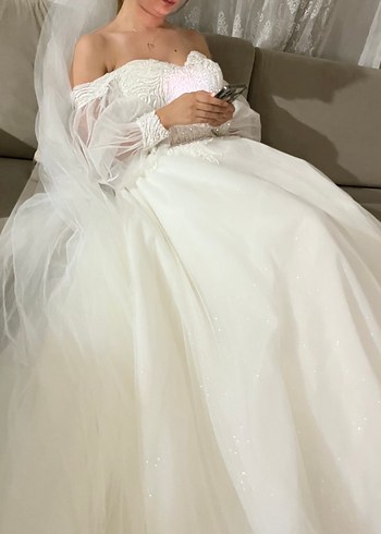 Arya Sposa marka şık tasarım gelinlik - Görsel 5