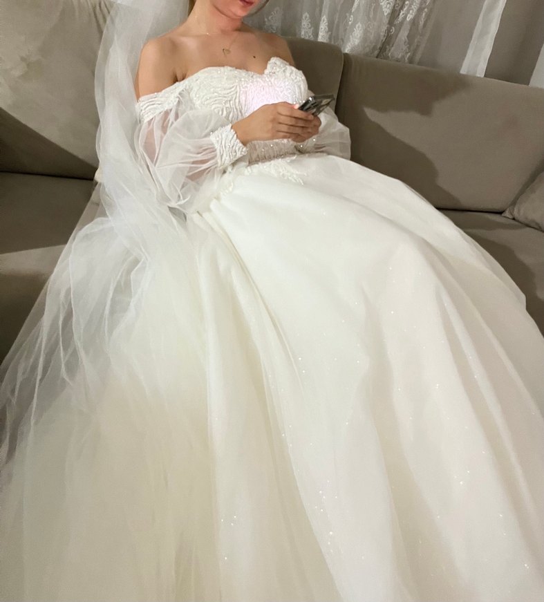 Arya Sposa marka şık tasarım gelinlik - Görsel 5