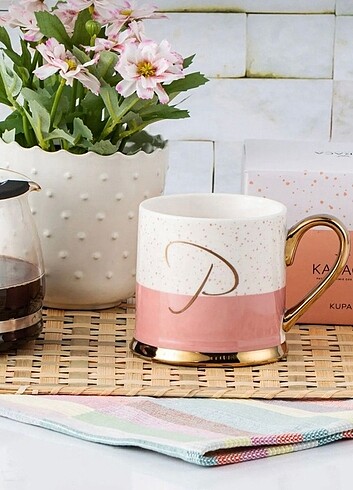 Karaca P Harfli Mug Kupa