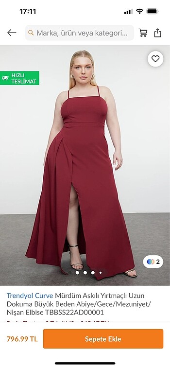 Bordo elbise