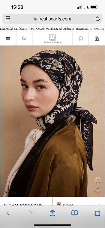 Fresh scarf