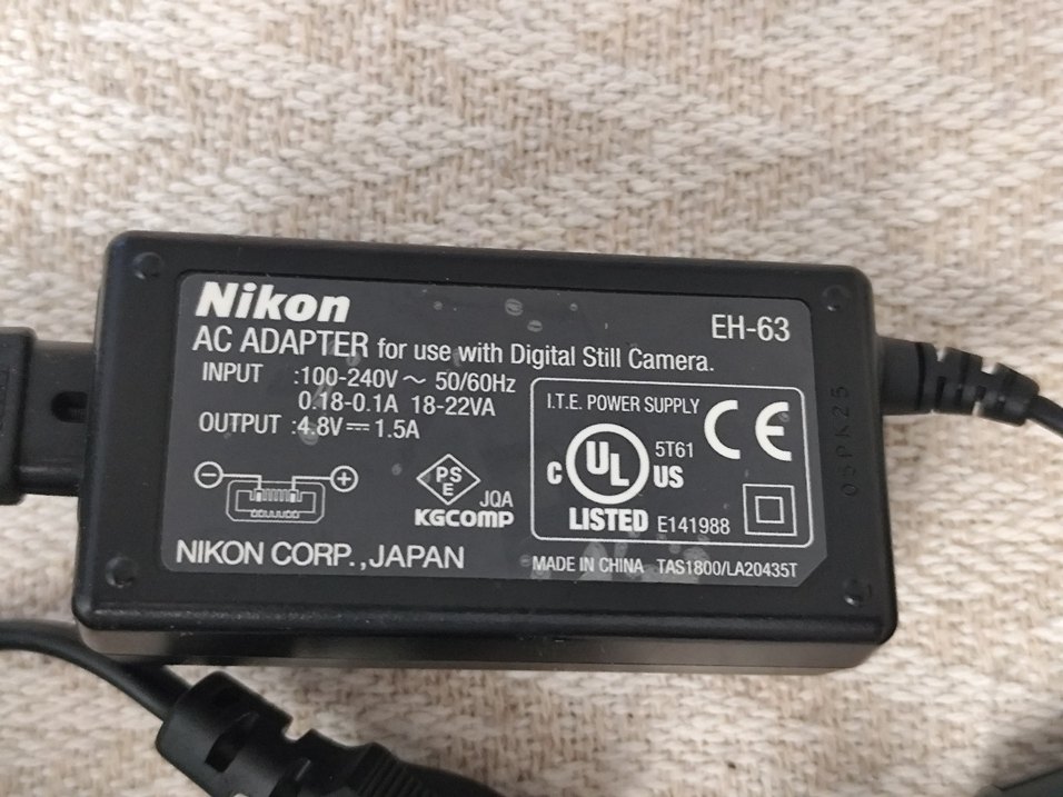 NİKON EH63 fotoğraf makinesi şarj aleti - Görsel 2