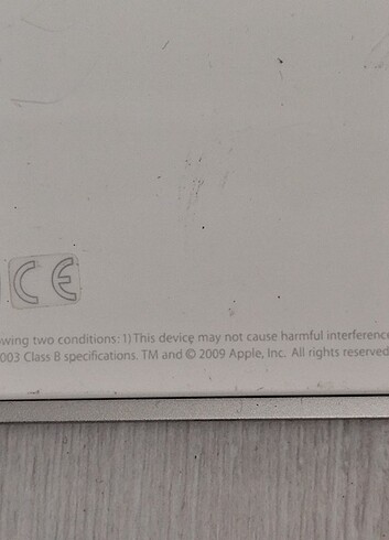 Apple kablosuz klavye - Görsel 9