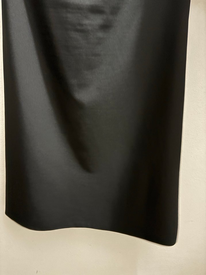 Siyah uzun Kadın Etek - Görsel 3