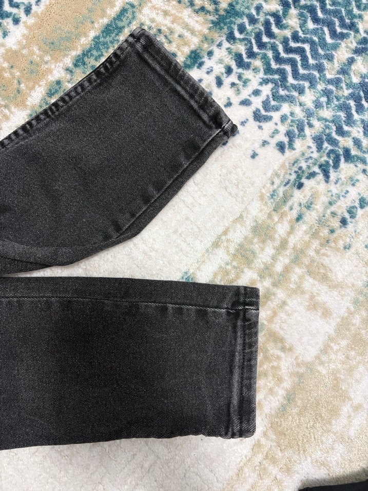 Gri Bağcıklı Regular Fit Erkek Kot Pantolon - Görsel 3