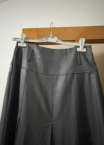 Uzun Kollu Gri Kadın Ofis Takımı - Görsel 6