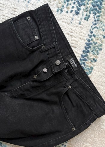 Siyah Regular Fit Denim erkek Jean - Görsel 2