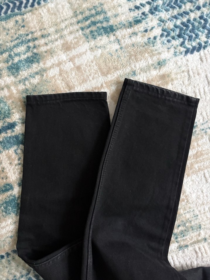 Siyah Regular Fit Denim erkek Jean - Görsel 4