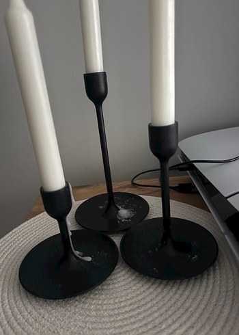 Ikea Metal Uclu Samdanlik