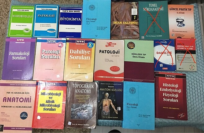 2. El tıp kitapları