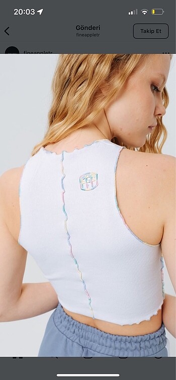 xs Beden Fineapple Crop