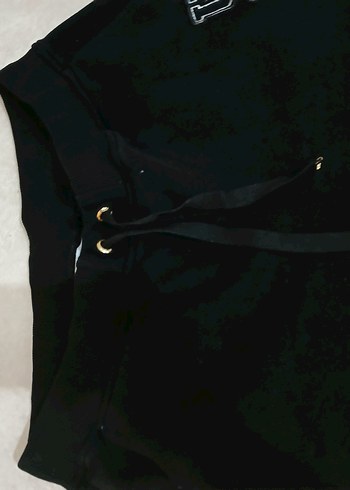 Siyah Baskılı Kadın esofman - Görsel 4