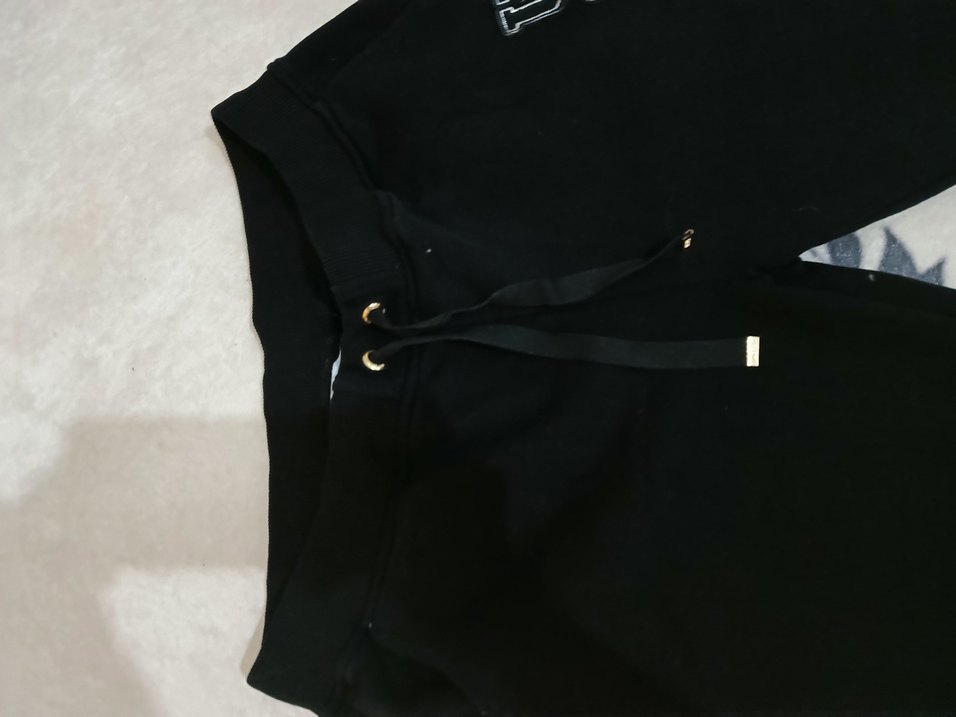 Siyah Baskılı Kadın esofman - Görsel 4