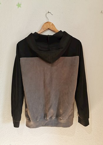 Nike Erkek kadın Gri Süet Fermuarlı Ceket - Görsel 2