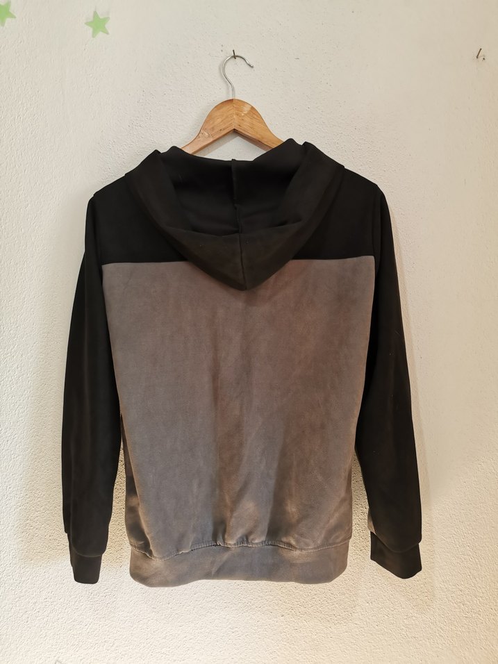 Nike Erkek kadın Gri Süet Fermuarlı Ceket - Görsel 2