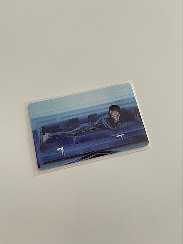 yoongi be deluxe photocard