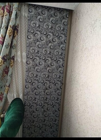 Beden gri Renk Fon perde