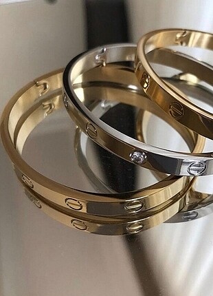 Cartier Cartier kelepçe bileklik taşlı taşsız
