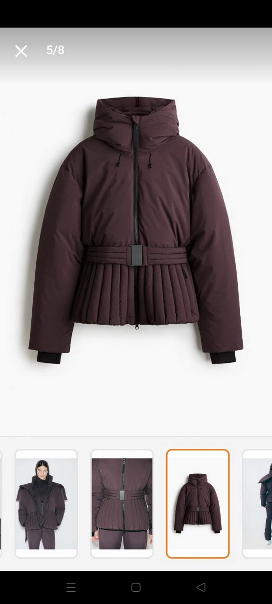 H&M Kadın kayak Montu Sıfır Ambalajında Sitede 7000 - Görsel 5