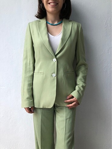 Yeşil Blazer Ceket