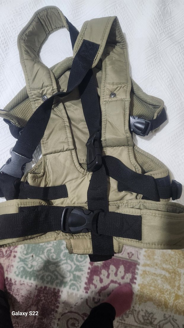 yeşil bebek ana kucag(kanguru) - Görsel 2