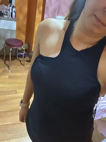 xs Beden Asimetrik elbise