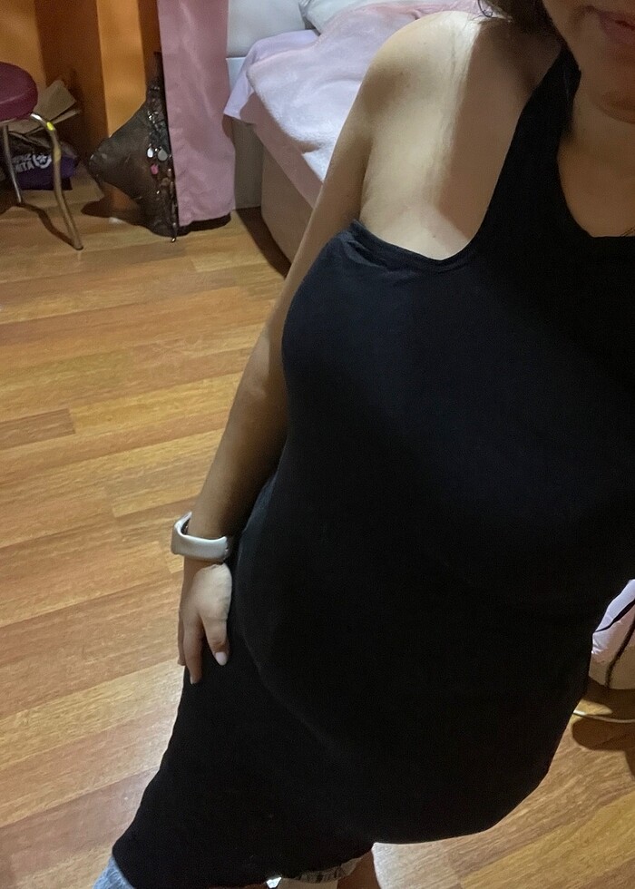 Asimetrik elbise - Görsel 2