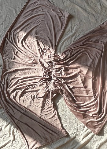 Parlak Rose Gold Sabahlık - Görsel 2