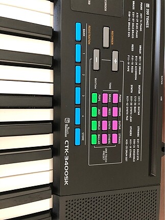 Beden Renk Casio ctk 3400sk