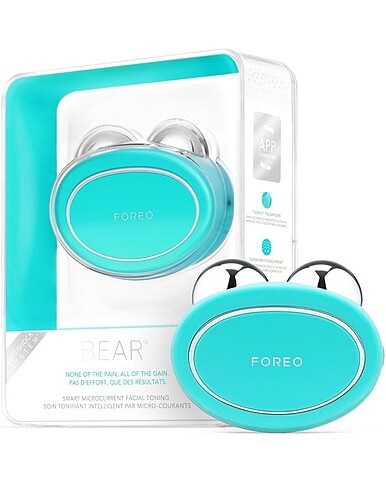 FOREO BEAR Akıllı Microcurrent Yüz Sıkılaştırma Cihazı, Mint