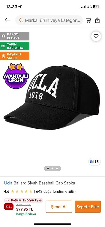 ucla şapka