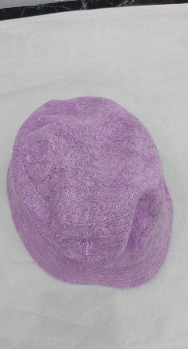Mor Püsküllü Kadın Kova Şapka - Görsel 2