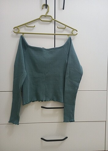 h&m kayik yaka bluz