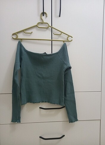 H&M h&m kayik yaka bluz