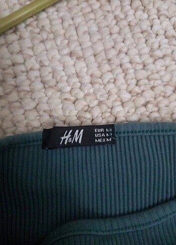 m Beden h&m kayik yaka bluz