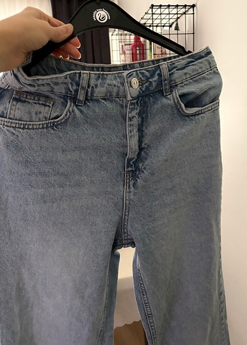 Mavi Normal Boy Regular Fit Kadın Denim Pantolon - Görsel 4