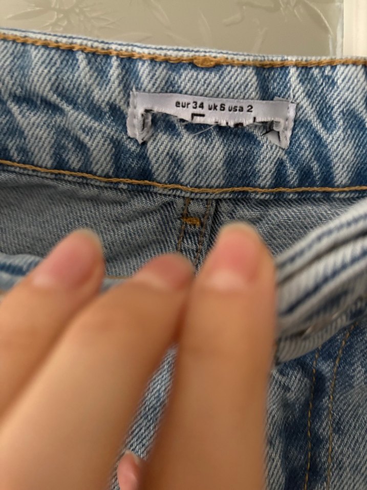 Mavi Normal Boy Regular Fit Kadın Denim Pantolon - Görsel 2
