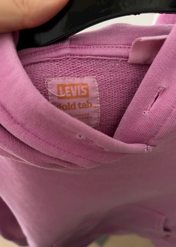 Mor Kapüşonlu Kadın Sweatshirt - Görsel 5