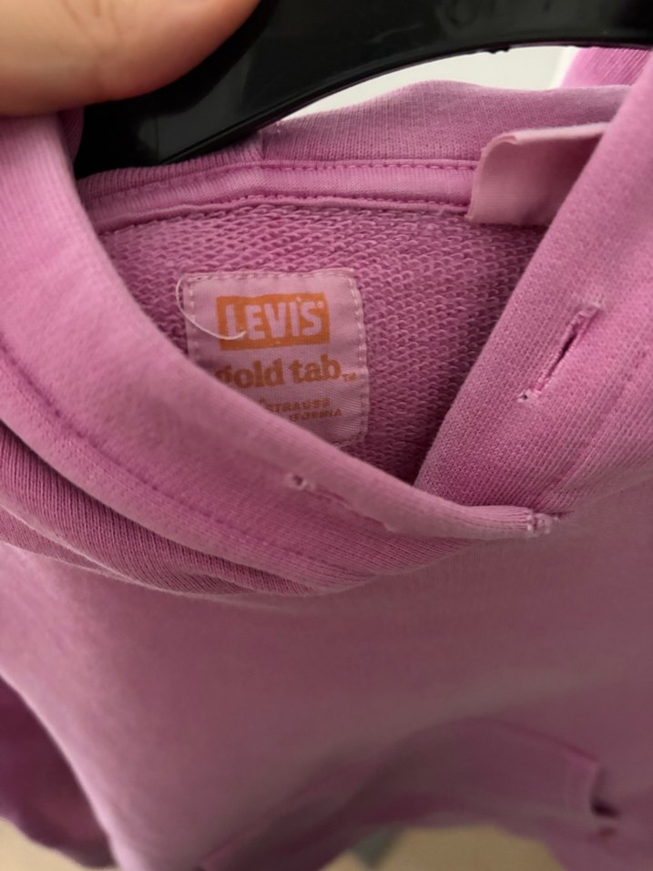 Mor Kapüşonlu Kadın Sweatshirt - Görsel 5