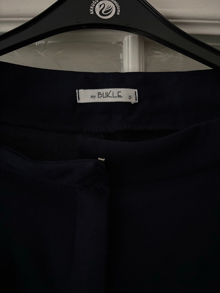 Lacivert Kumaş Pantolon - Görsel 2