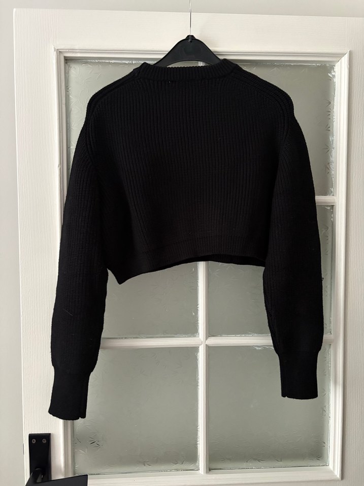 Zara siyah kazak - Görsel 3