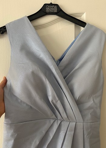 Açık mavi abiye elbise - Görsel 3