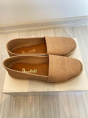 Bambi hasır babet-espadril